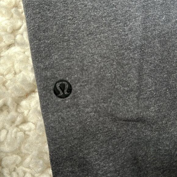 Dark Charcoal Grey Lululemon Cropped Capri Length Legging Athletic Activewear P4 - Picture 8 of 8